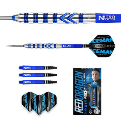 Red Dragon Gerwyn Price Original 90% Tungsten Steel Tip Dart Set