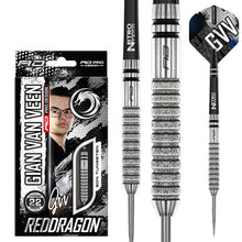 Red Dragon Gian van Veen Tour Edition 90% Tungsten Steel Tip Dart Set
