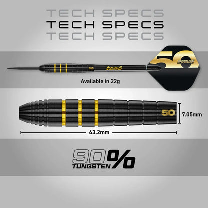 Red Dragon Luke Humphries 50 Year Limited Edition Player Box Set