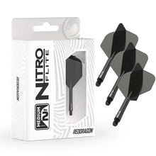 Red Dragon Nitro Flite Black Shaft and Black Flight