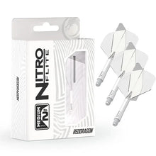 Red Dragon Nitro Flite White Shaft and Clear Flight