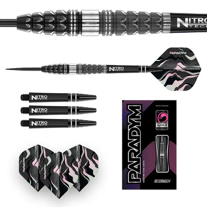 Red Dragon Paradym Torpedo 90% Tungsten Steel Tip Dart Set