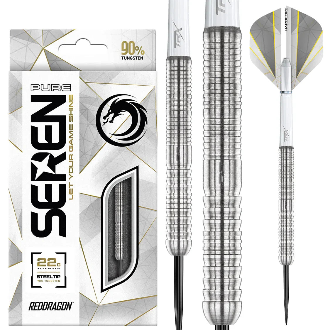 Red Dragon Seren 1 Pure 90% Tungsten Steel Tip Dart Set