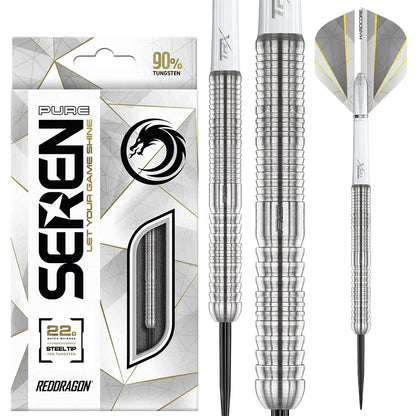 Red Dragon Seren 1 Pure 90% Tungsten Steel Tip Dart Set