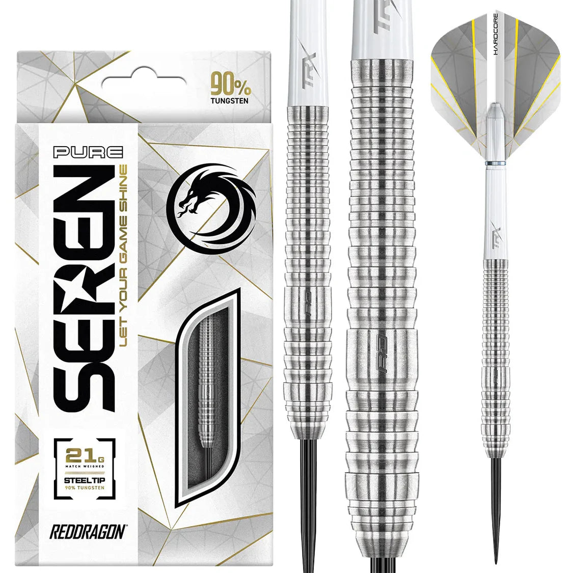 Red Dragon Seren 2 Pure 90% Tungsten Steel Tip Dart Set