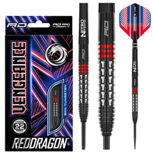 Red Dragon Vengeance 90% Tungsten Steel Tip Dart Set