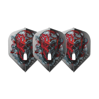 L-Style L1PRO Ryan Searle V4 Clear Black Flights