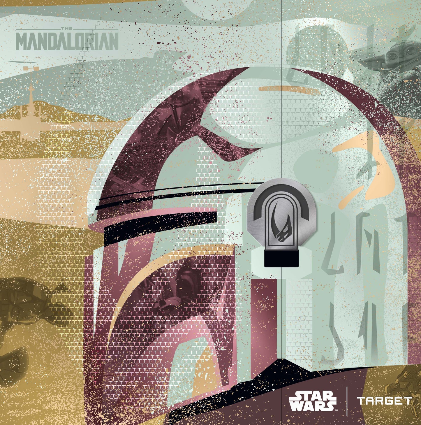 Target Star Wars™ Mandalorian 95% Tungsten Swiss Point Steel Tip Dart Set