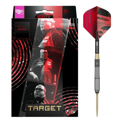 Target Stephen Bunting G5 Void 95% Tungsten Swiss Point Steel Tip Dart Set