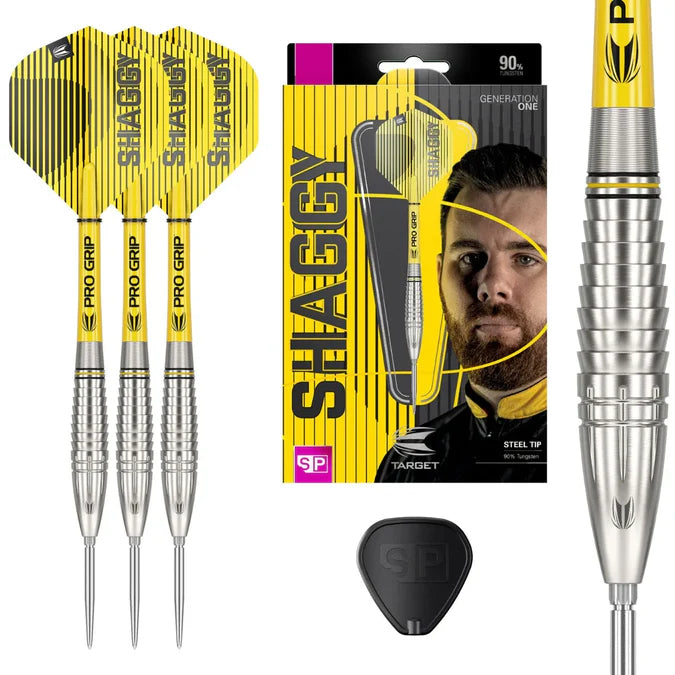 Target Scott Williams G1 90% Tungsten Swiss Point Steel Tip Dart Set