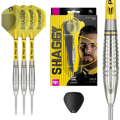 Target Scott Williams G1 90% Tungsten Swiss Point Steel Tip Dart Set