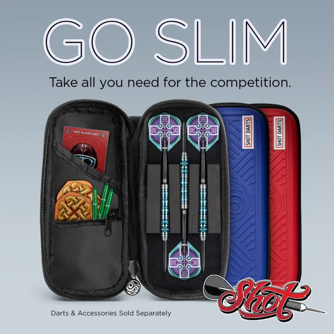 Shot Slim Tactical Blue Dart Case