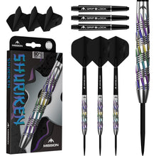 Mission Shuriken 90% Tungsten Steel Tip Dart Set