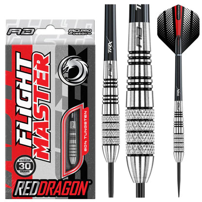 Red Dragon Flightmasters Sidewinder 80% Tungsten Steel Tip Dart Set