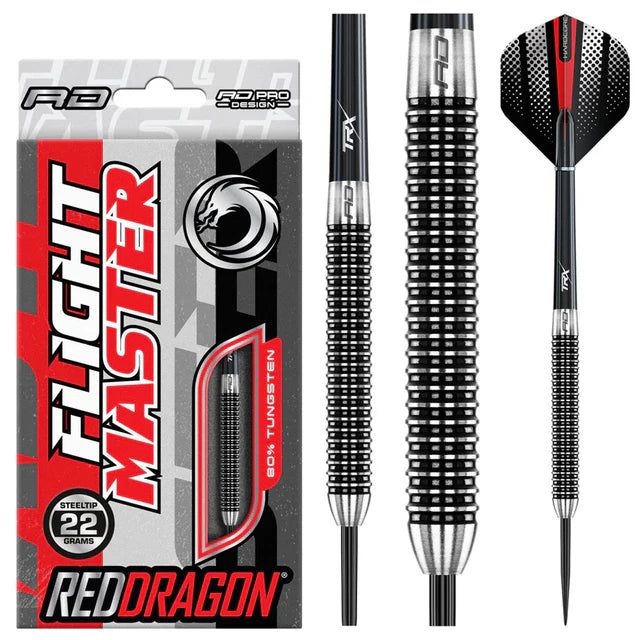 Red Dragon Flightmasters Swingfire 1 80% Tungsten Steel Tip Dart Set
