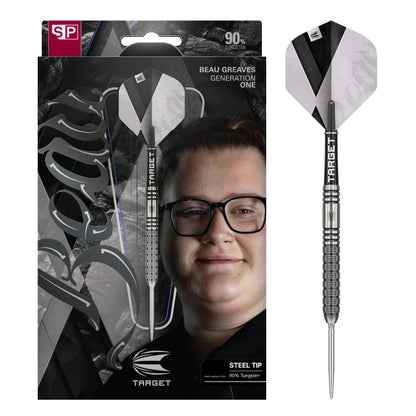 Target Beau Greaves G1 90% Tungsten Steel Tip Dart Set