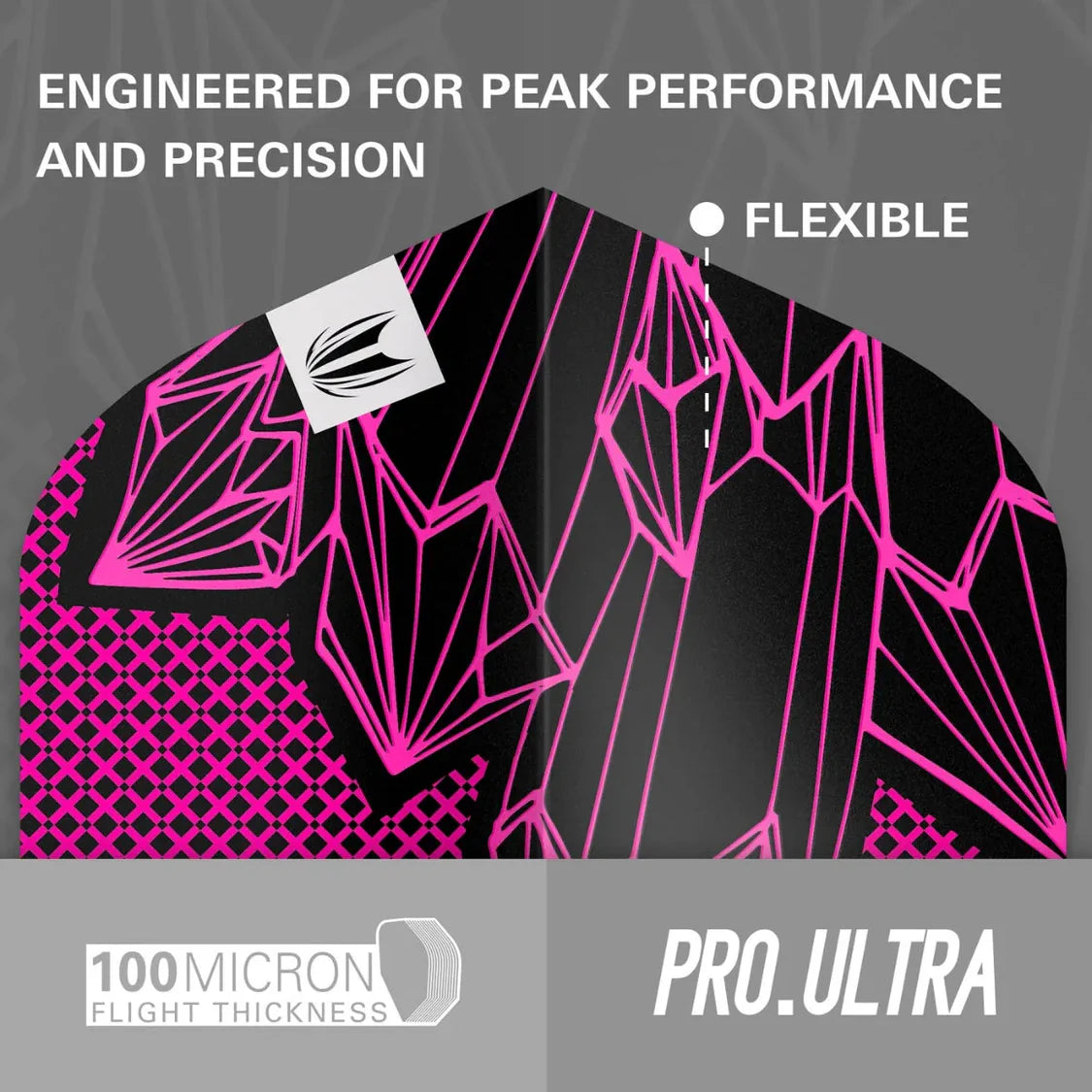 Target Lorraine Winstanley G2 Pro Ultra No2 100 micron Dart Flights (3 Sets)