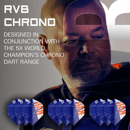 Target Raymond Van Barneveld Chrono Pro Ultra No2 Dart Flights (x 3 Sets)
