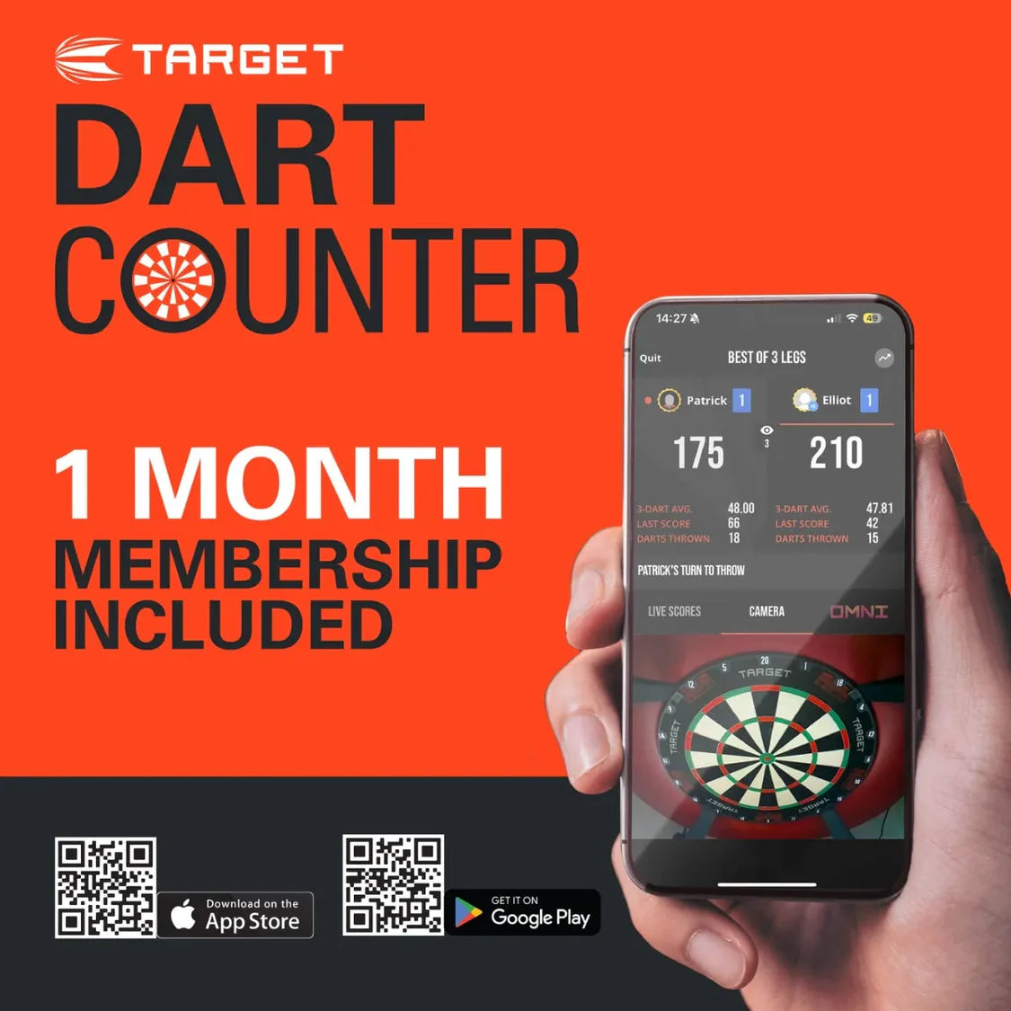 Target Raymond Van Barneveld Gen 6 95% Tungstem Swiss Point Steel Tip Dart Set