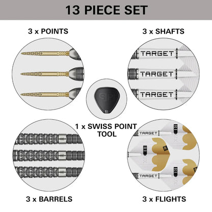 Target Redux 03 Swiss Point Steel Tip Dart Set