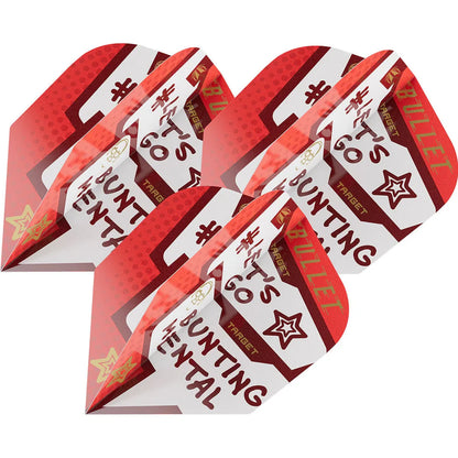 Target Stephen Bunting Pro Ultra No6 Dart Flights (x 3 Sets)