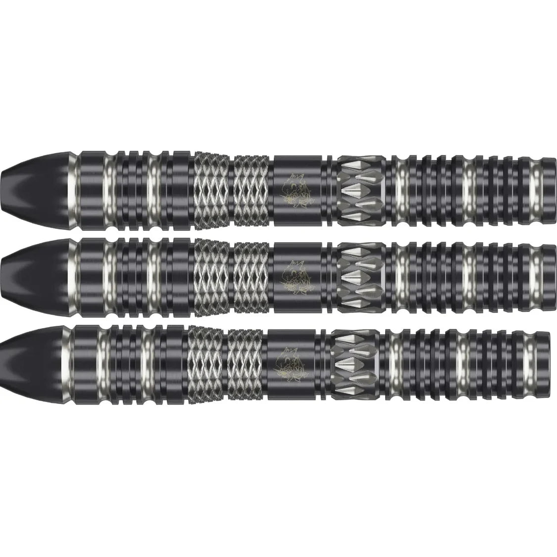 Target Japan Black Marque Dragon G3 90% Tungsten Swiss Point Steel Tip Dart Set