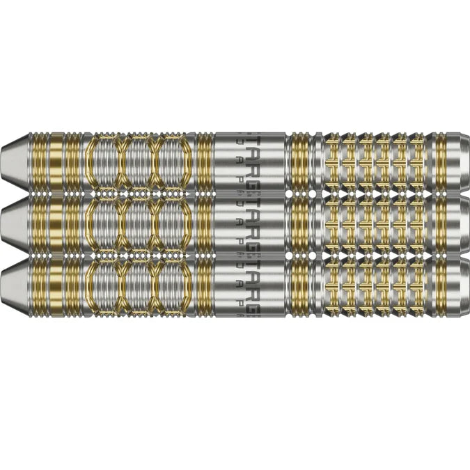 Target Japan Black Marque Reyn Gen 2 90% Tungsten Swiss Point Steel Tip Dart Set