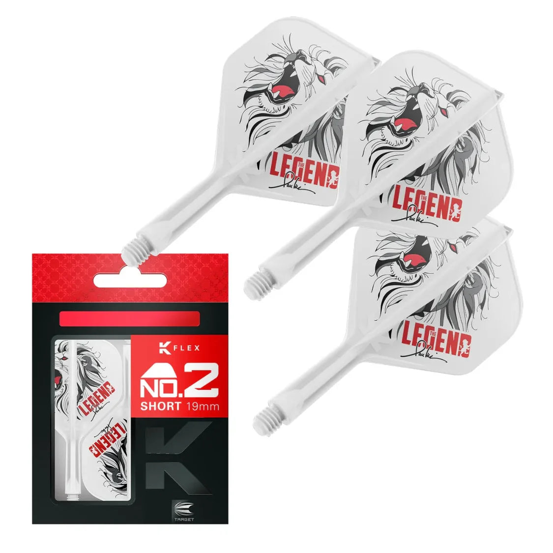 Target Japan Paul Lim The Legend K-Flex No2 Dart Flights