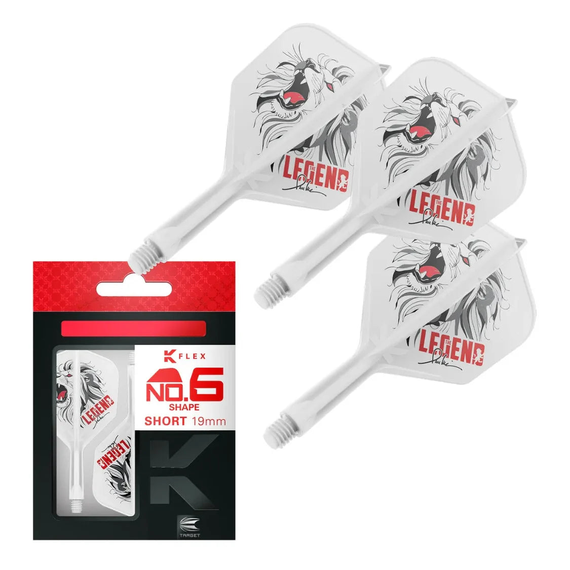 Target Japan Paul Lim The Legend K-Flex No6 Dart Flights