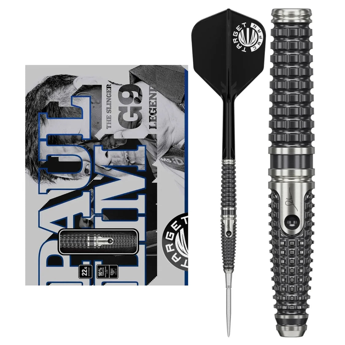 Target Japan Paul Lim The Legend Gen 9 90% Tungsten Steel Tip Dart Set