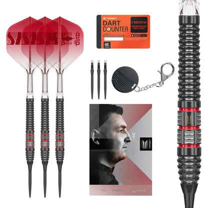 Target Nathan Aspinall 95K 95% Tungsten Swiss Point Steel Tip Dart Set
