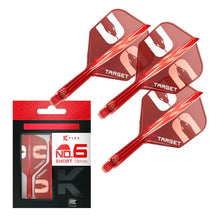 Target K-Flex Nathan Aspinall Red No6 Dart Flights