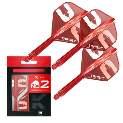 Target K-Flex Nathan Aspinall Red No2 Dart Flights
