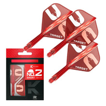 Target K-Flex Nathan Aspinall Red No2 Dart Flights