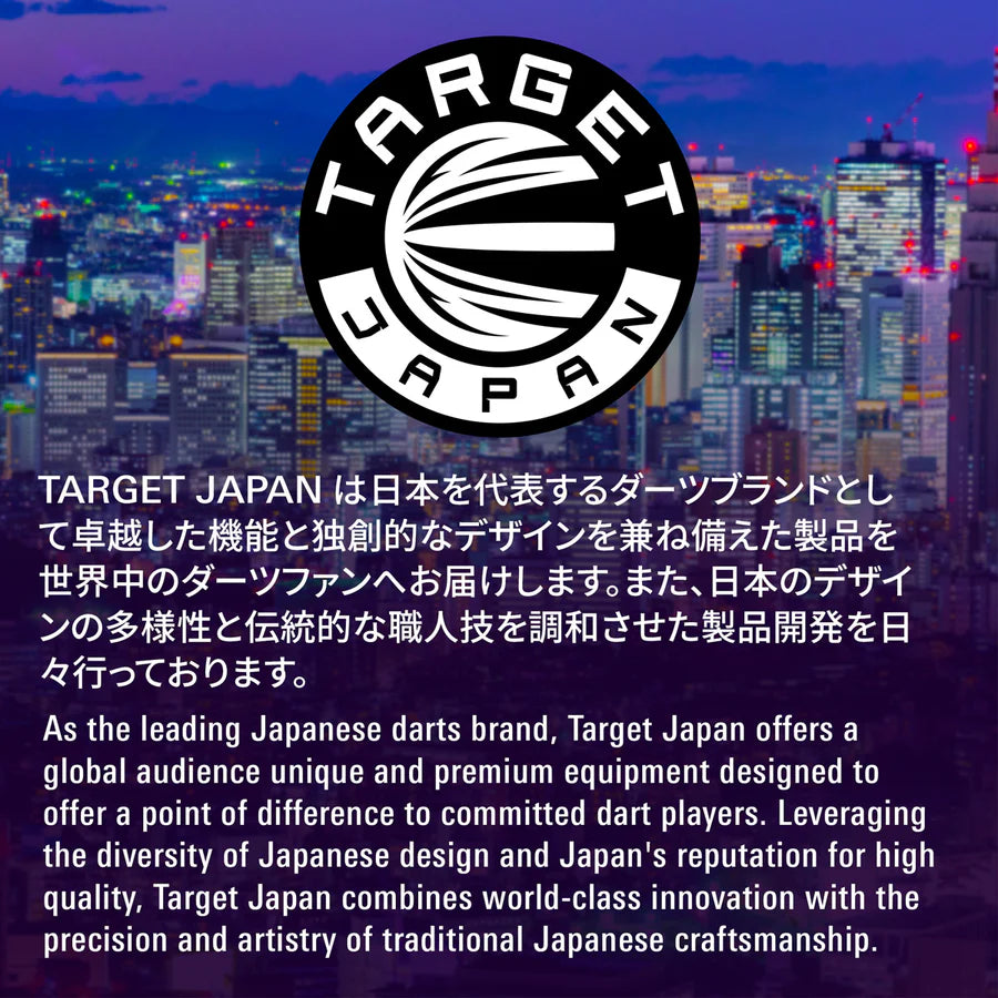 Target Japan The Miracle Mikuru Suzuki G7 95% Tungsten Swiss Point Steel Tip Dart Set