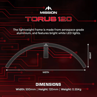 Mission Torus 120 USB-C Dartboard Light