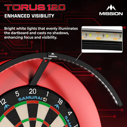 Mission Torus 120 USB-C Dartboard Light