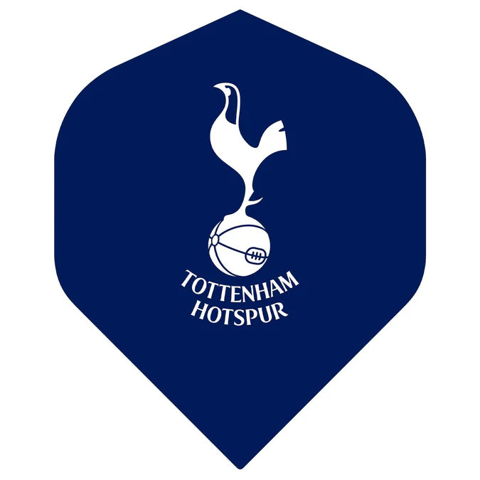 Tottenham Hotspur Official Licensed F2 Navy Blue Logo 100 Micron No2 Dart Flights