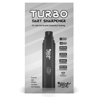 Shot Turbo Dart Sharpener