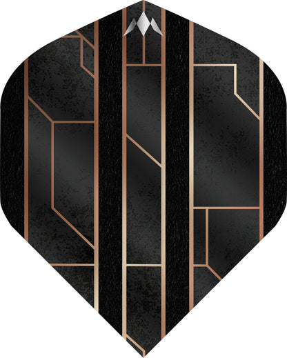 Mission Tycho Black & Bronze PVD 90% Tungsten Steel Tip Dart Set