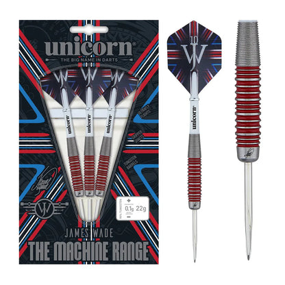 Unicorn James Wade The Machine 90% Tungsten Steel Tip Dart Set