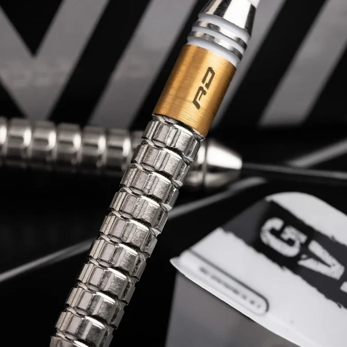 Red Dragon Gian Van Veen Brass Steel Tip Dart Set