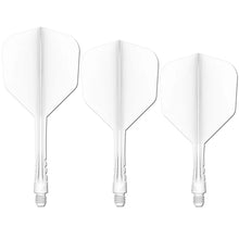 Mission Force 90 Vortex White No6 Moulded Flight & Shaft