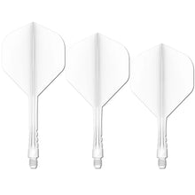 Mission Force 90 Vortex White No2 Moulded Flight & Shaft