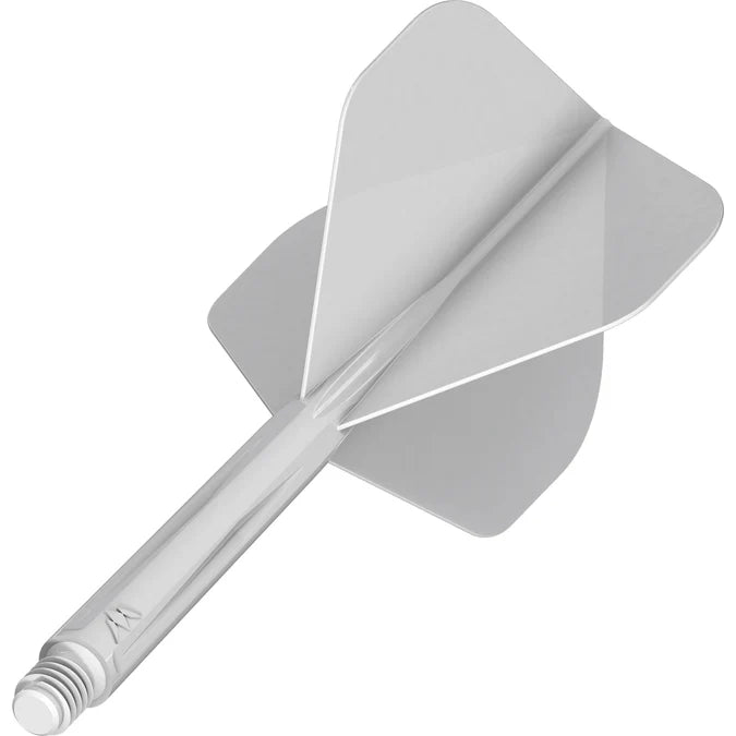 Mission Force 90 White No2 Moulded Flight & Shaft System