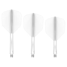 Mission Force 90 White No6 Moulded Flight & Shaft System