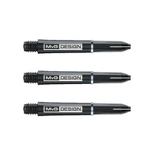 Winmau Michael Van Gerwen Signature Nylon Black Dart Shaft Stem