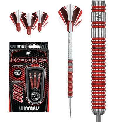 Winmau Overdrive 90% Tungsten Steel Tip Dart Set