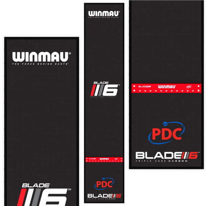 Winmau Precision Blade 6 Soft Feel Dart Mat & Integrated Oche