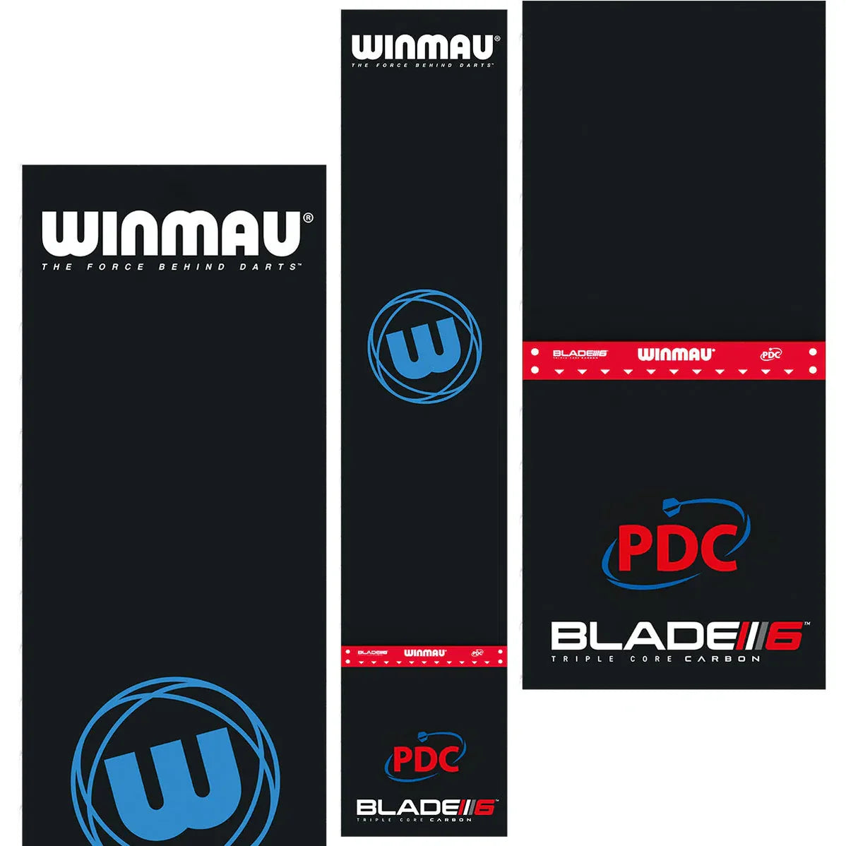 Winmau Precision PVC Dart Mat & Integrated Oche